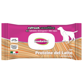 Inodorina Sensitive Milk Protein vlažne maramice, 40 komada