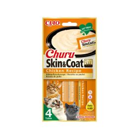 Churu poslastica za mačke Skin&Coat piletina 4x14 g