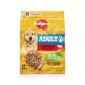 Pedigree Adult s govedinom i peradi 2,6 kg