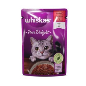 Whiskas Pure Delight govedina vrećica 85 g