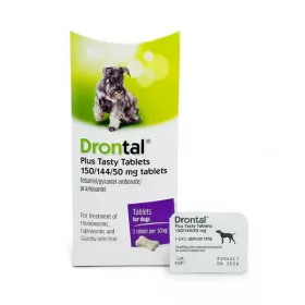 Vetoquinol Drontal Dog 10 kg, 1 tableta