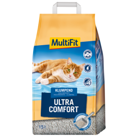 MultiFit pijesak za mačke Ultra Comfort 15 L