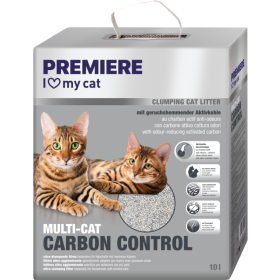 Premiere pijesak za mačke Multi-Cat Carbon control 10 l