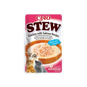 Ciao Cat Stew komadići u umaku piletina i losos 40 g