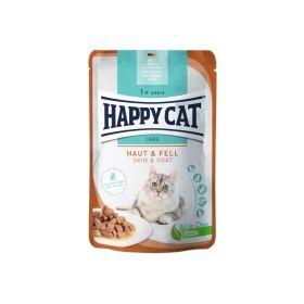 Happy Cat Care za osjetljivu kožu i dlaku, meso u umaku 85 g vrećica