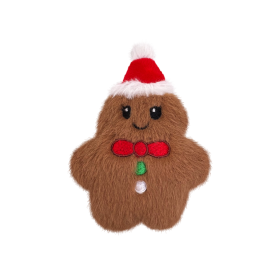 Kong igračka za pse božićna Snuzzles Mini Gingerbread Brown XS