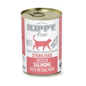 Kippy Cat Pate Sterilised losos, 400 g konzerva