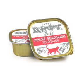 Kippy Cat Pate Sterilised losos, 90 g alu-pak