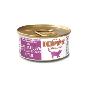 Kippy Mousse Kitten prepelica i jaja, 85 g konzerva