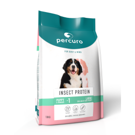 Percuro Insect Protein Puppy&Junior za velike pasmine 10 kg